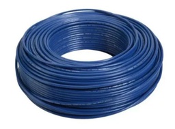 [1500102] CABLE  DE 100 MTS   AUTOMOTRIZ FLEXIBLE  10 AZUL