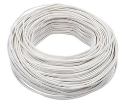 [1500124] CABLE  DE 100 MTS   AUTOMOTRIZ FLEXIBLE  12 BLANCO