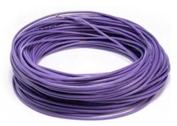[1500148] CABLE  DE 100 MTS   AUTOMOTRIZ FLEXIBLE  14 VIOLETA