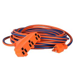 [9760063] EXTENSION USO RUDO 3X14 5 MTS. AZUL/NARANJA