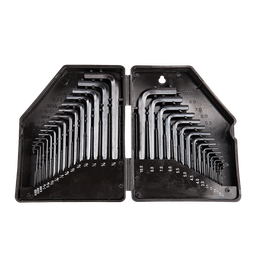 [8861004] JUEGO DE 30 LLAVES HEXAGONALES ESTANDAR Y MILIMETRICAS