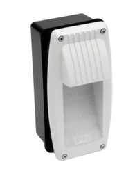 [A5M-0S6S0-8-B0-00] CARCASA DE EMPOTRAR A MURO HALOGENA G9 BLANCO