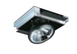 [A1D-0S4S0-G-G3-00] CARCASA CUADRADA DE EMPOTRAR DIRIGIBLE 1 SALIDA CDMT GRIS