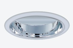 [A1F-0S9S0-G-B1-01] CARCASA DE EMPOTRAR LV CIRCULAR PARA 2 LAMPARAS PLC 26W BCO*