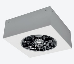 [A4F-2L9S41-F-B3-110] LUMINARIO  DE SOBREPONER  CUAD 2X11W LED 4 100 K 85V-265 V
