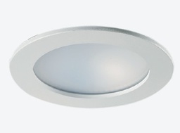 [AF2040L] LUMINARIA CIRCULAR DE EMPOTRAR LED CON DIFUSOR DE ACRILICO BLANCO 6 W 120-240 V~ 60 Hz 3 000 K 418 lm