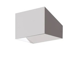 [AFWL171] LUMINARIO RECTANGULAR DE SOBREPONER A MURO LED BLANCO 5 W 110-240 V~ 60 Hz 3 000 K 355 lm