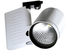 [AFST122BL] LUMINARIO CIRCULAR DE SOBREPONER EN RIEL LED CON REFLECTOR CONICO ESPECULAR BLANCO 23 W 120-240 V~ 60 Hz 4 200 K 2 010 lm