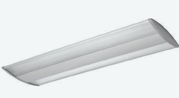 [A3M-4L13F41-F-G-A10-720] LUMINARIO OVALADO DE SUSPENDER LED CON 4 LAMPARAS CON DIFUSOR ACRILICO ALUMINIO 4X18 W 120-277 V~ 60 Hz