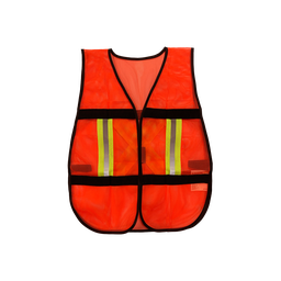 [8730001] CHALECO DE SEGURIDAD 100GMS	1 CM REFLEJANTE NARANJA