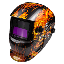 [8710020] CARETA ELECTRONICA ,VISTA DE 92X42 ,13 OPCIONES DE SOMBRA ,CONTROL DE SENSIBILIDAD HI/MID/LOW ,IDEAL ARCO/MIG/TIG  T. DE RECUPERACION .2-.5S