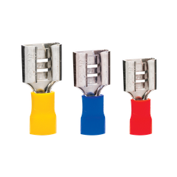 [AE55122] TERMINAL TIPO HEMBRA AISLADAS (PVC) .187 B