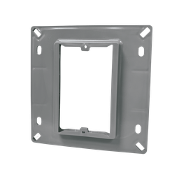 [MRP019G] MARCO REDUCCION NO METALICO 4"X4" GRIS