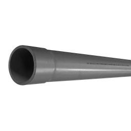 [TPC7633] TUBERIA DE PVC CEDULA 40 60mm 2 1/2" GRIS