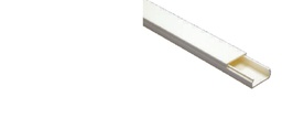 [07582] TA-E 25X30 W CANALETA MULTIFUNCION LISA 25X30MM.BLAN