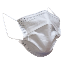 [ECO-1094MEDN95] CUBRE CARA PLISADO ECOFRIENDLY TRIPLE CON FILTRO N95 CAPA PUENTE NASAL PQ 50 PZS