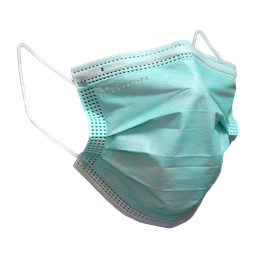 [ECO-1094MEDN99] CUBRE CARA PLISADO ECOFRIENDLY TRIPLE CON FILTRO N99 CAPA PUENTE NASAL PQ 50 PZS