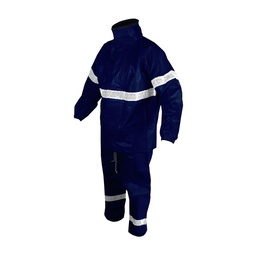 [ECO-4121AZGD] CONJUNTO MOTOCICLISTA AZUL ECOFRIENDLY, SELLAD, T-GD.