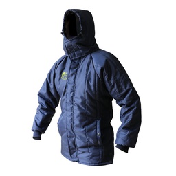 [DD-118CHECO] CHAMARRA LARGA PARA -10C. ECOTERMOAISLANTE C/GOROR AJUSTABLE T-CH.