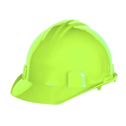 [ECO-2002AMHVK] CASCO TIPO CACHUCHA DIELECTRICO ECOFRIENDLY AMARILLO ALTA VISIBILIDAD SUSPENSION 4 PUNTOS TEXTIL, TIPO 1 CLAS E.