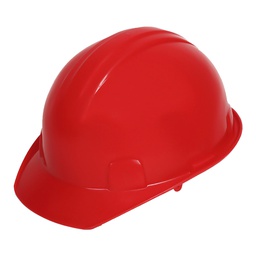 [ECO-2002RK] CASCO TIPO CACHUCHA DIELECTRICO ECOFRIENDLY ROJO SUSPENSION 4 PUNTOS TEXTIL, TIPO 1 CLAS E.