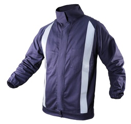 [JYR-CA3AZCR2XG] CAMISOLA A, C/REFLEJANTE 300 GMS, 9 CAL, AZUL SOLDADURA, MANTENIMIENTO, ARCO ELEC. TALLA: 2XG
