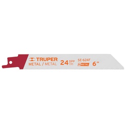 [10797] Blister con 2 seguetas sierra sable 6' 24 DPP para metal