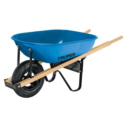 [11758] Carretilla 5.5ft3 Neumatica, bastidor tubular, Truper