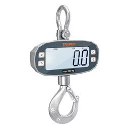 [102543] Bascula electronica colgante, recargable, 500 kg, Truper