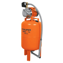 [12255] Equipo hidroneumatico 100L, bomba jet 1 HP, Truper