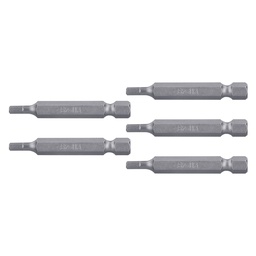 [12692] Estuche con 5 puntas hexagonales de 3 mm largo 2', Expert