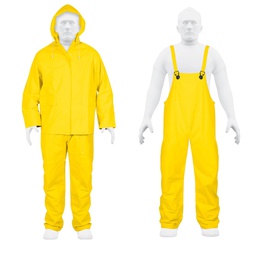 [14417] Conjunto impermeable doble capa, talla CH, Truper
