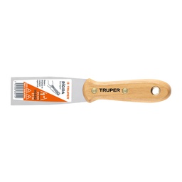 [14440] Espatula rigida 1' con mango de madera, Truper