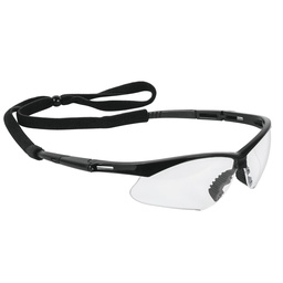 [15170] Lentes seguridad claros antiempaño c/cordon ajustable, Sport