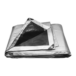 [15367] Lona gris reforzada 6 x 12 m, Truper