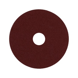 [100128] Disco lija 4-1/2' con respaldo de fibra, grano 120, Truper