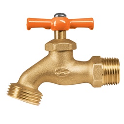 [100817] Llave para manguera, de laton, 140 g, 1/2', a granel, Truper