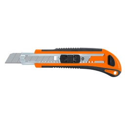 [16977] Cutter 18 mm profesional con alma metalica y grip, Truper