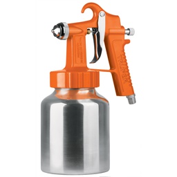 [19000] Pistola p/pintar baja presion, naranja, entrada inf, Truper