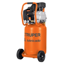 [19360] Compresor de aire, lubricado, vertical 50L 3½HP 127V Truper