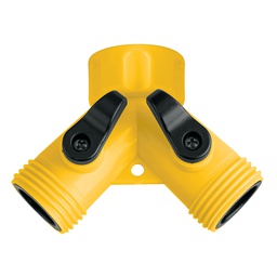 [20050] Conector 'Y' 3/4' plastico para manguera, Pretul