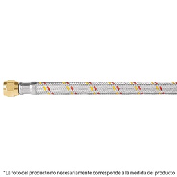 [23201] Manguera para gas, aluminio, 5/16' X 60 cm, Foset Basic