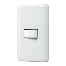 [25084] Placa armada con 1 interruptor de 3 vias, Volteck Basic