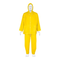 [27095] Conjunto impermeable ligero de PVC, talla G, Pretul