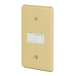 [46386] Placa armada con interruptor sencillo, linea Economica