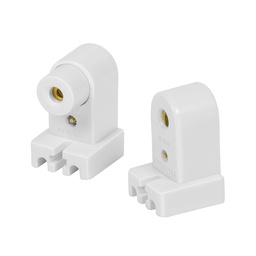 [46506] Bolsa 2 pz portalamparas p/tubo LED y fluorescente, base FA8