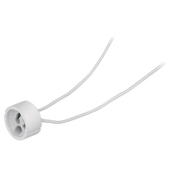 [46540] Portalampara de porcelana para base GU10, Volteck