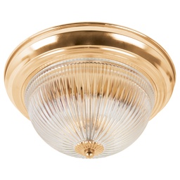 [46626] Luminario decorativo 15x28 cm pantalla cristal, s/lamparas