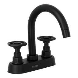[46755] Mezcladora p/lavabo,bar,manerales redondos,negro mate,Tubig