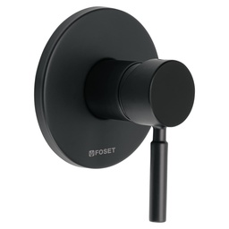 [46791] Monomando para regadera, negro mate, Foset